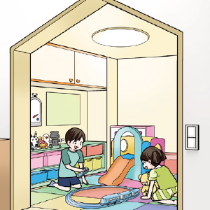 子どもの成長を支える空間づくり キッズスペースの設置工事